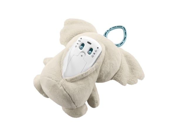 Fisher-Price Mukaan otettava Fisher-Pricen koala-pehmorauhoitin, plyysipintainen kannettava musiikkilaite vastasyntyneille, Lelukoala, 0 vuosi/vuos...