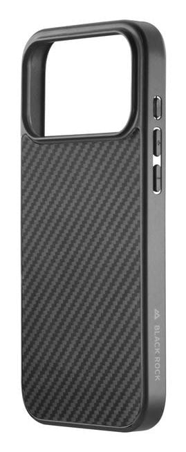 Black Rock Robust Carbon, Etui, Apple, iPhone 17 Pro, 16 cm (6.3"), Svart