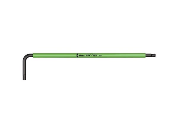 Insexnyckel 950SPKL 2,5mm färg med kula