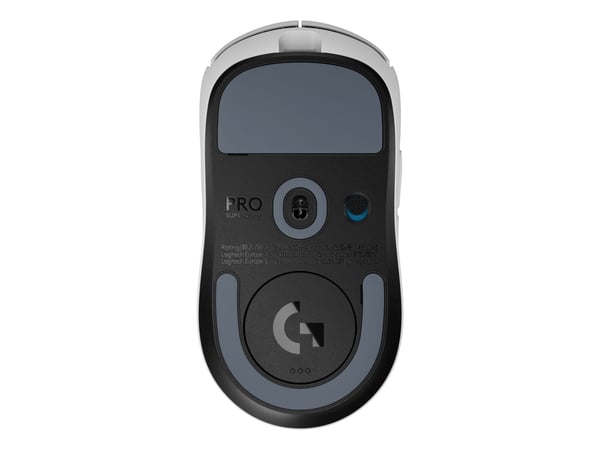 Logitech G PRO X SUPERLIGHT 2, Oikeakätinen, Optinen, Langaton RF, 32000 DPI, 0,5 ms, Valkoinen