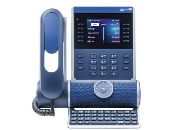 Alcatel-Lucent Enterprise ALE-300, IP Phone, Sininen, Johdollinen puhelin, LCD, 8,89 cm (3.5"), 240 x 320 pikseliä