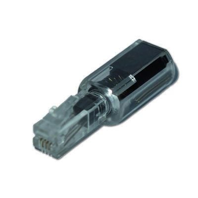 MediaRange - Nettverksadapter - SMA, LC Duplex - 20 cm - CAT 6a - sølv