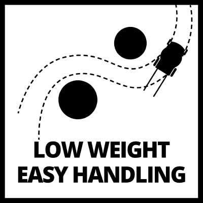 Einhell GE-CM 18/30 Li-Solo, Handgräsklippare, 150 m², 30 cm, 3 cm, 7 cm, 25 l - SOLO