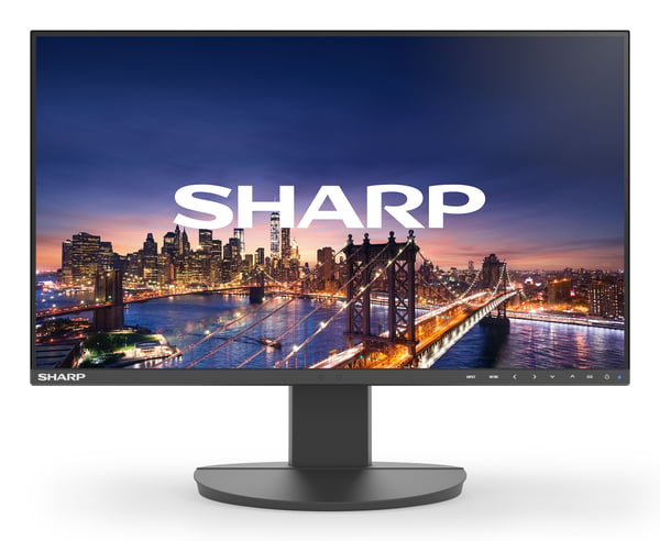 Sharp MultiSync EA272F, 68,6 cm (27"), 1920 x 1080 pikseliä, Full HD, LCD, 6 ms, musta