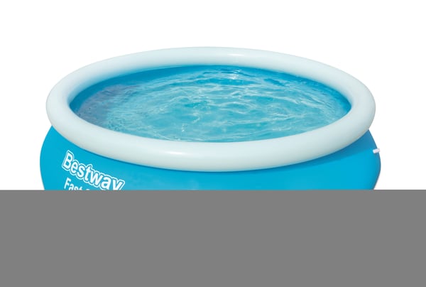 Bestway Fast Set 57266, 3638 l, Oppblåsbart basseng, Blå, 8,31 kg