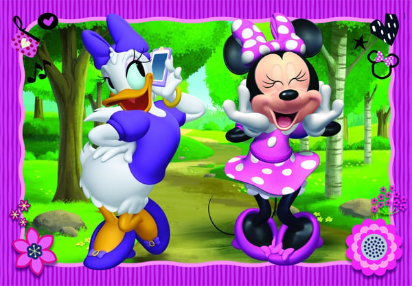 Clementoni Puslespil Maxi Disney Minnie, 24 brikker