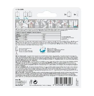 TESA 77776-00500-00, Sisätila, Valokuvakoukku, Valkoinen, Liimateippi, 2 kg, Maalattu seinä, Kipsi