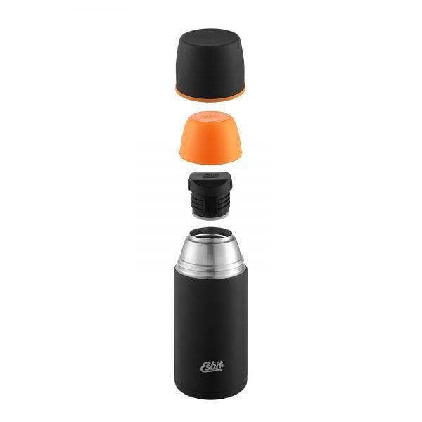 ESBIT VF500ML, 0,5 l, Sort, Rustfritt stål, 24 timer, Camping, 7,9 cm