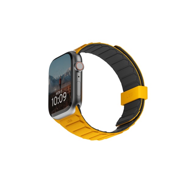 Urban Armor Gear 194161118240, Kellon hihna, Apple, Watch Series 1-3 42mm, Series 4-6 & SE 44mm, Series 7-9 45mm, Ultra 1-2 49mm., Silikoni