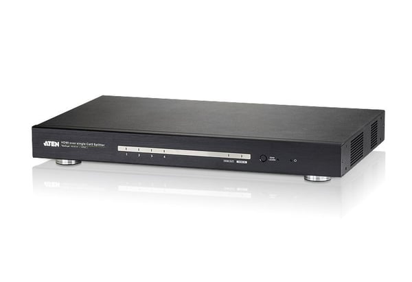 ATEN VS1814T-AT-G, HDMI, HDMI, 4096 x 2160 pikseliä, Musta, Metalli, 4K Ultra HD