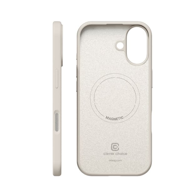 Crong , Suojus, Apple, iPhone 17, 16 cm (6.3"), Kiven värinen