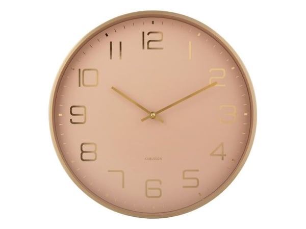 Karlsson Elegance Glow veggklokke Ø 40 cm