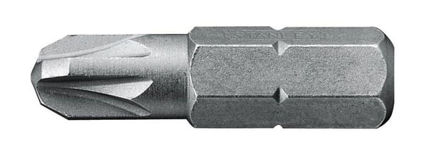 Stanley Stanley Kryssord Pozidrivas 1/4" Pz2x25mm 25 stk. 68-949