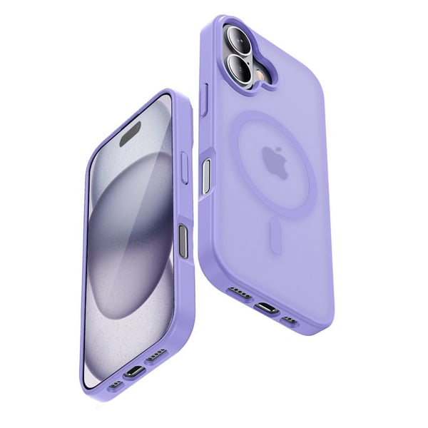 Crong CRGHMMIP1763LVR, Suojus, Apple, iPhone 17, Laventeli, Läpikuultava