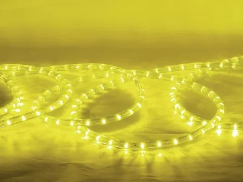 Eurolite 50506225, Universell belysningslist, Inomhus / utomhus, Transparent, IP44, Gul, 1056 lampor
