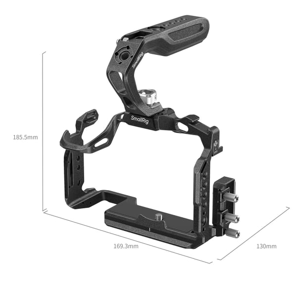 SmallRig 5503, 130 mm, 185,5 mm, 169,3 mm, 297,6 g, 143 mm, 70 mm