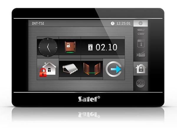 Satel GRAFISK TASTATUR FOR INT-TSI-B SATEL ALARM KONTROLLPANEL