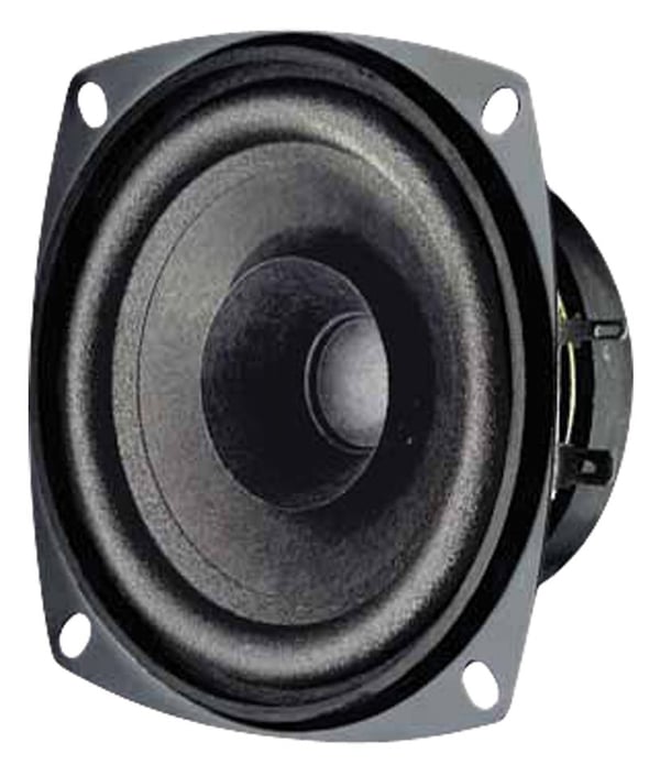 Visaton VS-FR10/8, Koblet med ledninger (ikke trådløs), 30 W, 80 - 20000 Hz, 8 O, Sort