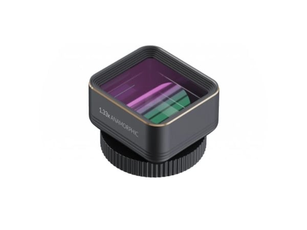 ShiftCam LensUltra 1.33x Anamorphic, Valokuvalinssi, Musta, Alumiini, Lasi, 0,7 m, Ultra Multi-Coating (UMC) -pinnoite, 113° ShiftCam LensUltra 1.33x Anamorphic, Valokuvalinssi, Musta, Alumiini, Lasi, 0,7 m, Ultra Multi-Coating (UMC) -pinnoite, 113°
