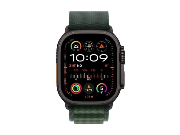Apple Watch Ultra 2 , OLED, Kosketusnäyttö, 64 GB, GPS (satelliitti)