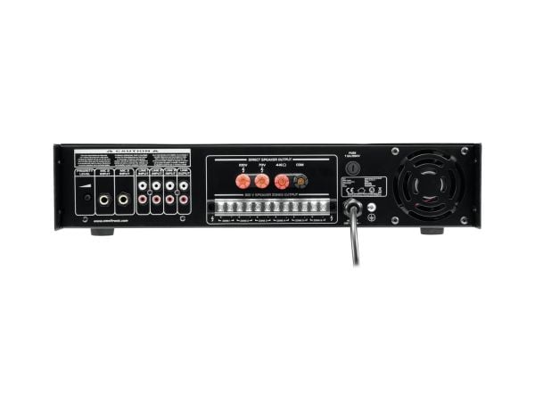 Omnitronic 80709782, 180 W, A/B, 0,5 %, 85 dB, 80 - 16000 Hz, puristinliitännät