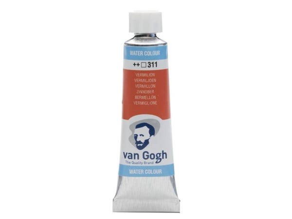 Van Gogh akvarellfärg i tub Vermilion 311