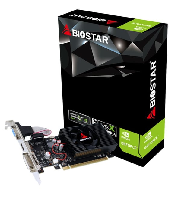 Biostar VN7313THX1, GeForce GT 730, 2 GB, GDDR3, 128 bittiä, 2560 x 1600 pikseliä, PCI Express 2.0