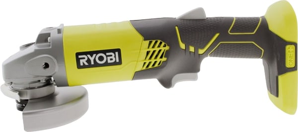 Ryobi One+ R18AG-0 - Kulmahiomakone - akkukäyttöinen - 115 mm - ei akkua - 18 V