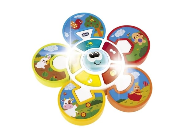 Chicco 00010602, Bærbar PC for barn, 1 år, 300 g, Hvit