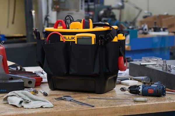 Fluke TB25, Hard shell-etui, 2,49 kg, Svart, Gult