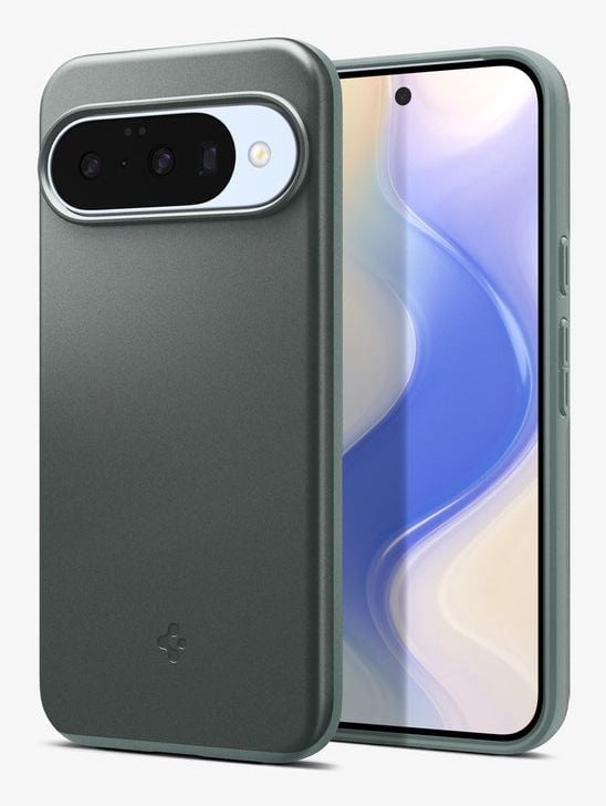 Spigen ACS09701, Suojus, Google, Google - Pixel 10 Pro Google - Pixel 10, 16 cm (6.3"), Tummanvihreä