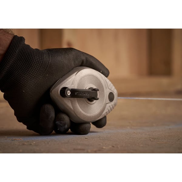 Stanley 0-47-100, 30 m, Plast, Sølv, 170 g