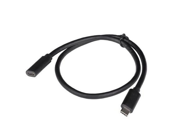 FORLENGER USB-C M/F 3.1 1.5M SVART LANBERG