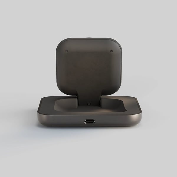 ZENS ZESC20B/00, inomhus, USB, Trådlös laddning, Svart