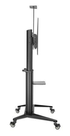 Manhattan 462341, 3,05 m (120"), 200 x 200 mm, 1000 x 600 mm, -10 - 5°, Aluminium, Svart