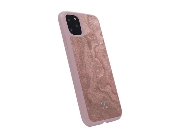 Woodcessories Stone, Suojus, Apple, iPhone 11 Pro Max, 16,5 cm (6.5"), Punainen