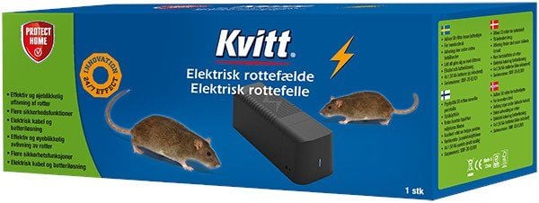 Kvitt® Elektrisk rottefælde