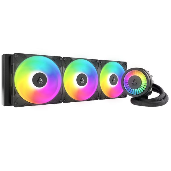 ARCTIC Liquid Freezer III Pro 420 A-RGB - Væskekjølesystem for prosessor - Radiatorstørrelse: 420 mm - (for: AM5, AM4, LGA1700, LGA1851) - copper b...
