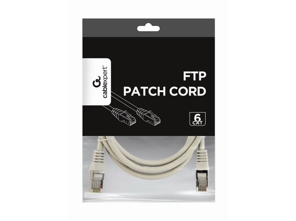 Gembird PP6-15M, 15 m, Cat6, F/UTP (FTP), RJ-45, RJ-45