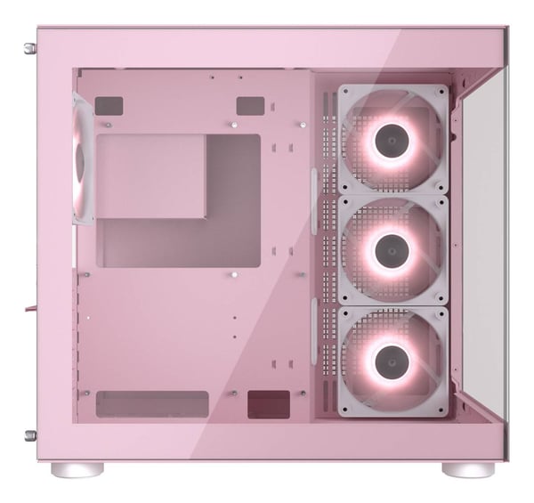 COUGAR FV150 ARGB miditowerchassi ATX CGR-5KA1P-RGB Micro-ATX Mini-ITX, rosa