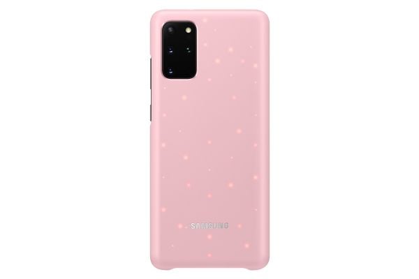Samsung LED Cover EF-KG985 - Takakuori matkapuhelimelle - vaaleanpunainen - Galaxy S20+, S20+ 5G -puhelimiin