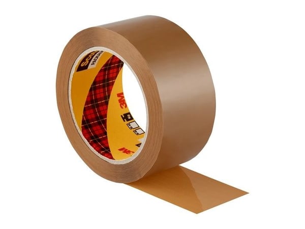 3M HV5066TB, Ruskea, Pakkaaminen, 66 m, 50 mm, 3 kpl