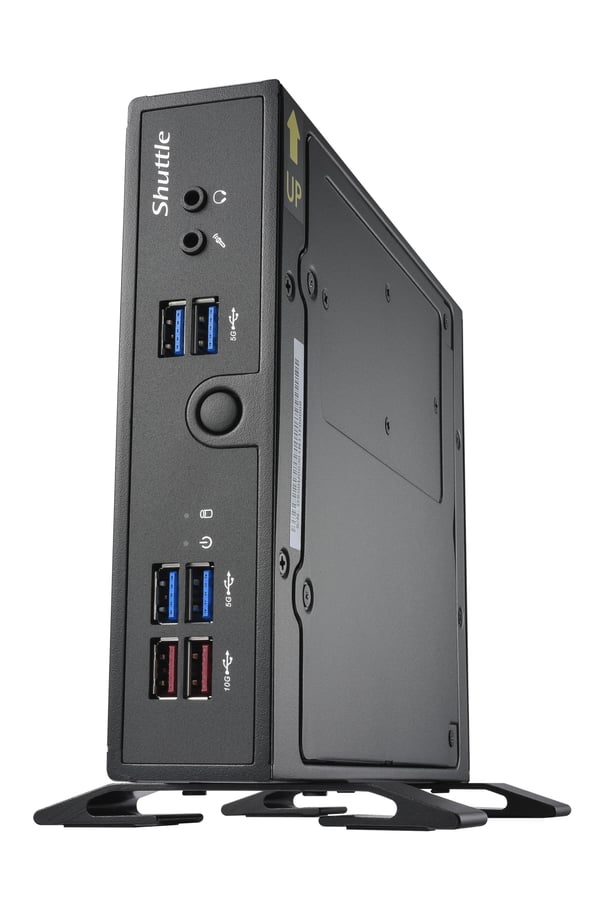 Shuttle PEB-DS50U011 DS50U barebone-PC Intel 7305 DDR5 2x LAN vifteløs