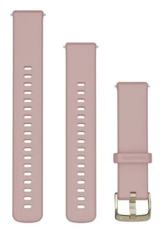 Garmin 010-13256-03, Band, Smartklokke, Rosa, Garmin, Silikon, Gull