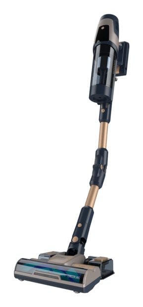 Cecotec Conga Rockstar 11500 Odyssey Station Connected IA, 2-i-1 stavstøvsuger, Uten pose, Svart, 1,7 l, Rektangulær, Tørr