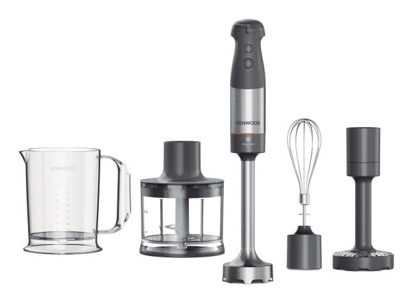 Kenwood Triblade XL + HBM60.307GY - Håndmikser - 1 kW - grå