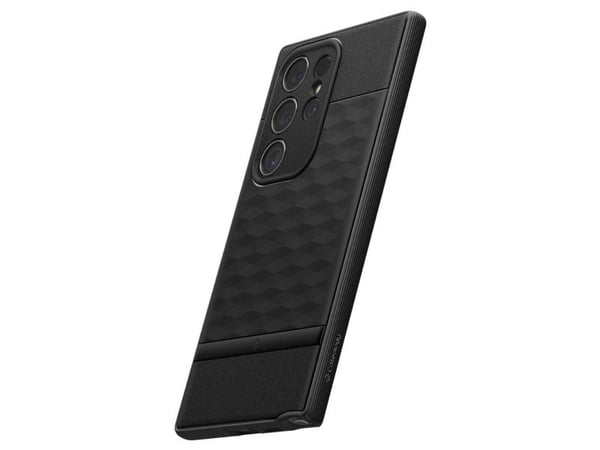 Spigen Galaxy S24 Ultra Case Caseology Parallax Black, Cover, Samsung, Galaxy S24 Ultra (2024), 17.3 cm (6.8"), Black
