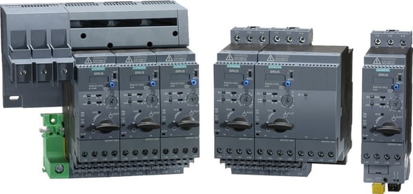 Siemens 3RA6250-2AB32 3RA62502AB32 kääntökäynnistin, moottorin teho 400 V:ssa 0,09 kW, 690 V:n nimellisvirta 0,4 A, 191 mm, 183 mm, 228 mm, 109,5 m...