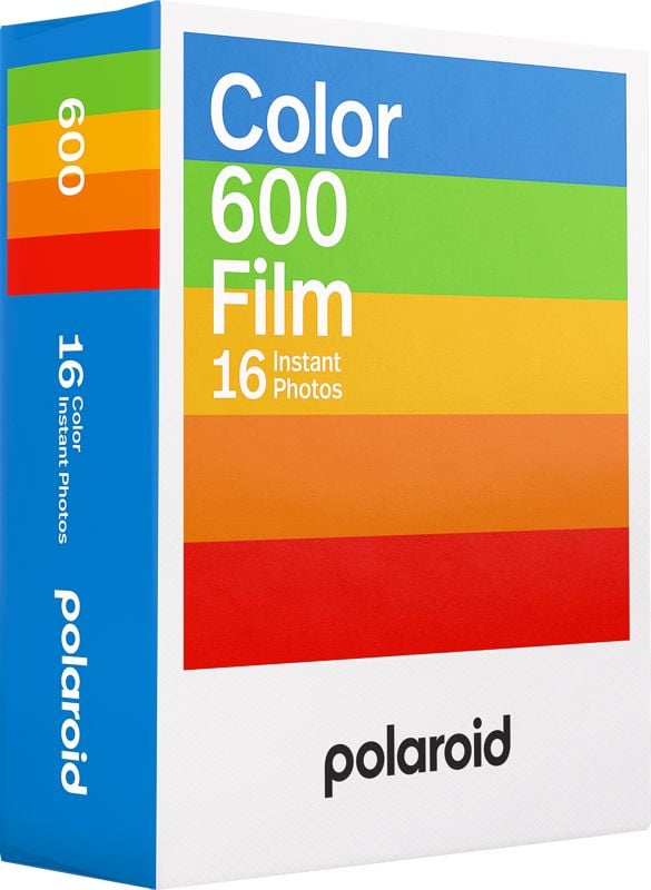 Polaroid - Värillinen pikafilmi - 600 - ASA 640 - 8 kuvaa - 2 kasettia