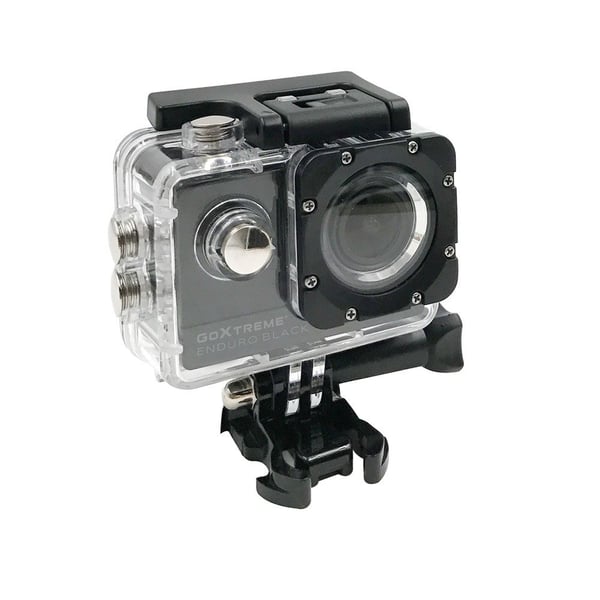Easypix GoXtreme Enduro Black - Toimintakamera - 4K / 30 fps - 8.0 MP - langaton verkko - vedenalainen 30 m:iin asti - musta - musta